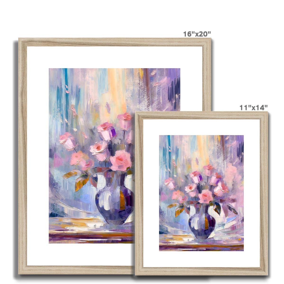 Abstract Blooms #29 Framed & Mounted Print