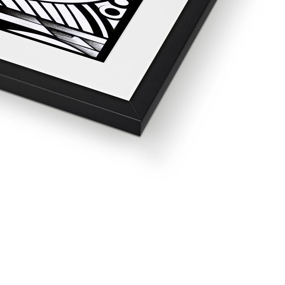 Caffeinated Masquerade Framed & Mounted Print