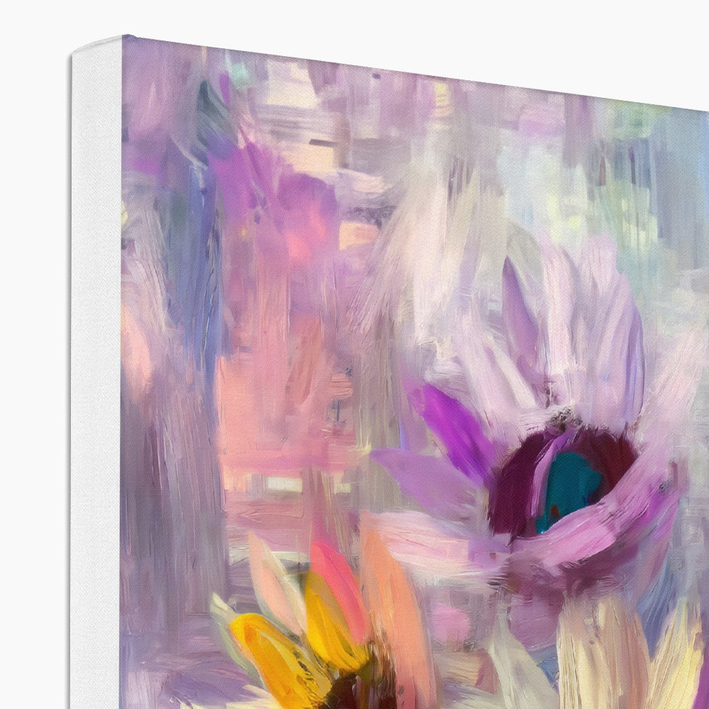 Abstract Blooms #05 Eco Canvas