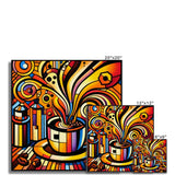 Caffeinated Cityscape Fine Art Print
