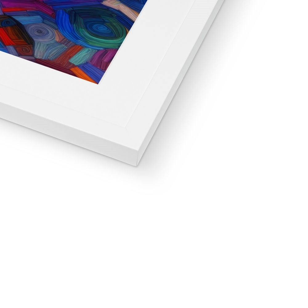 Roses Reimagined Framed & Mounted Print