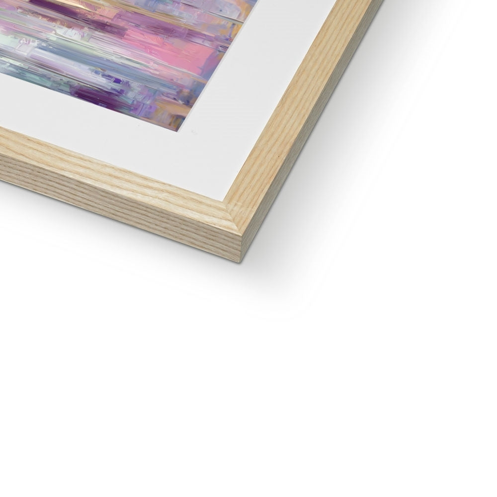 Abstract Blooms #08 Framed & Mounted Print