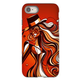 Viva La Diva: Where Confidence Dances in Shades of Oranges and Reds Tough Phone Case