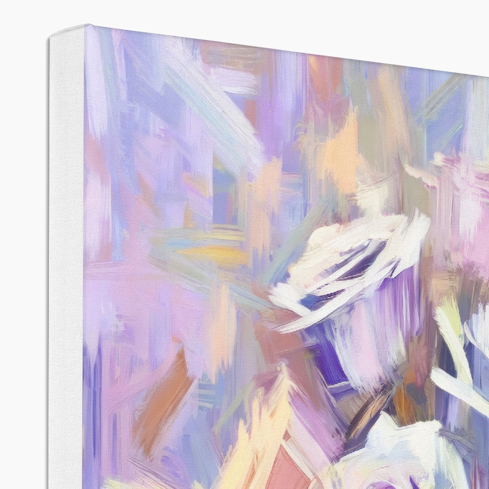 Abstract Blooms #22 Eco Canvas