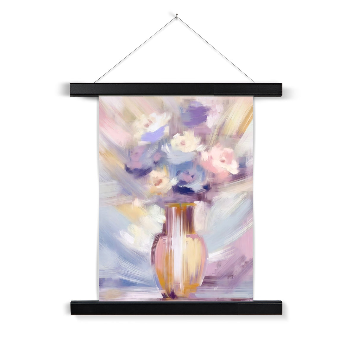 Abstract Blooms #16 Fine Art Print with Hanger