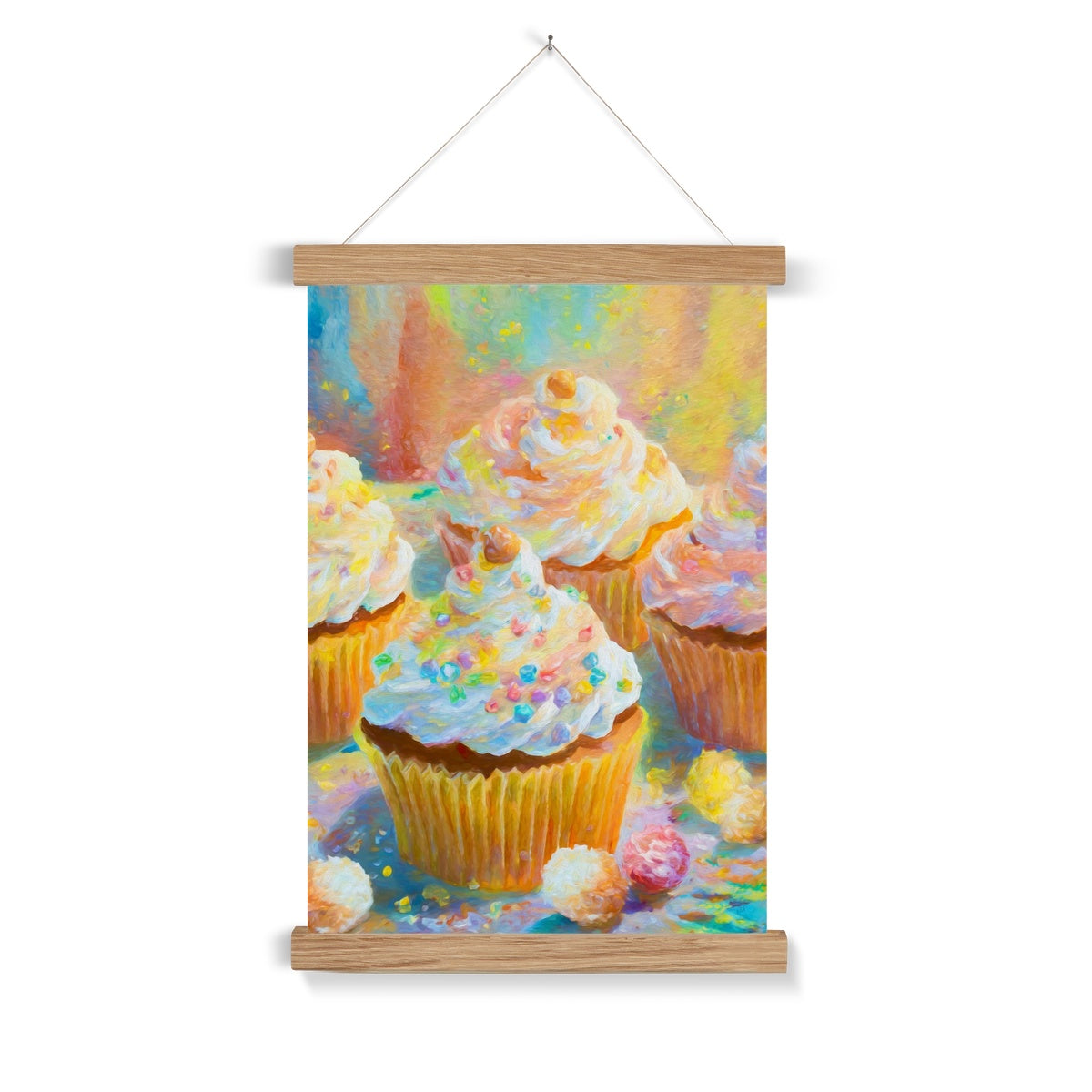 Sprinkles of Sweetnes Fine Art Print with Hanger