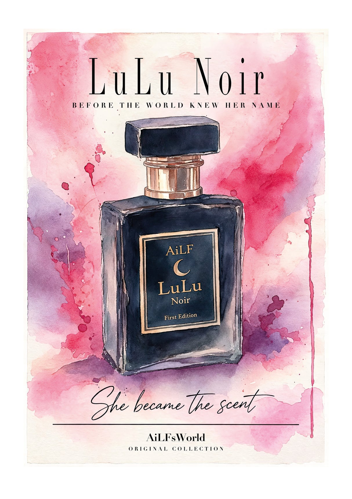 LuLu Noir – Designer Fragrance Print