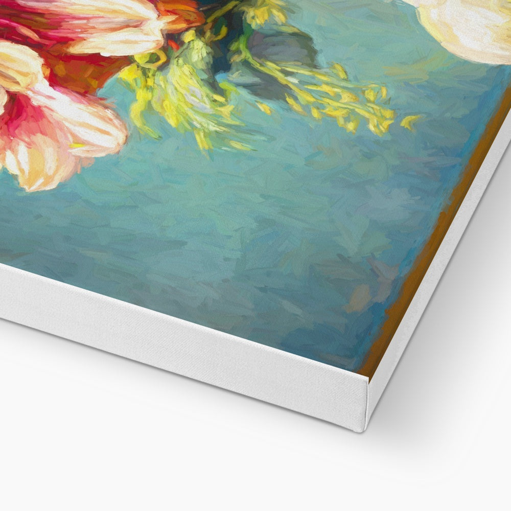 A Burst of Colour: Immerse Yourself in Floral Joy Eco Canvas