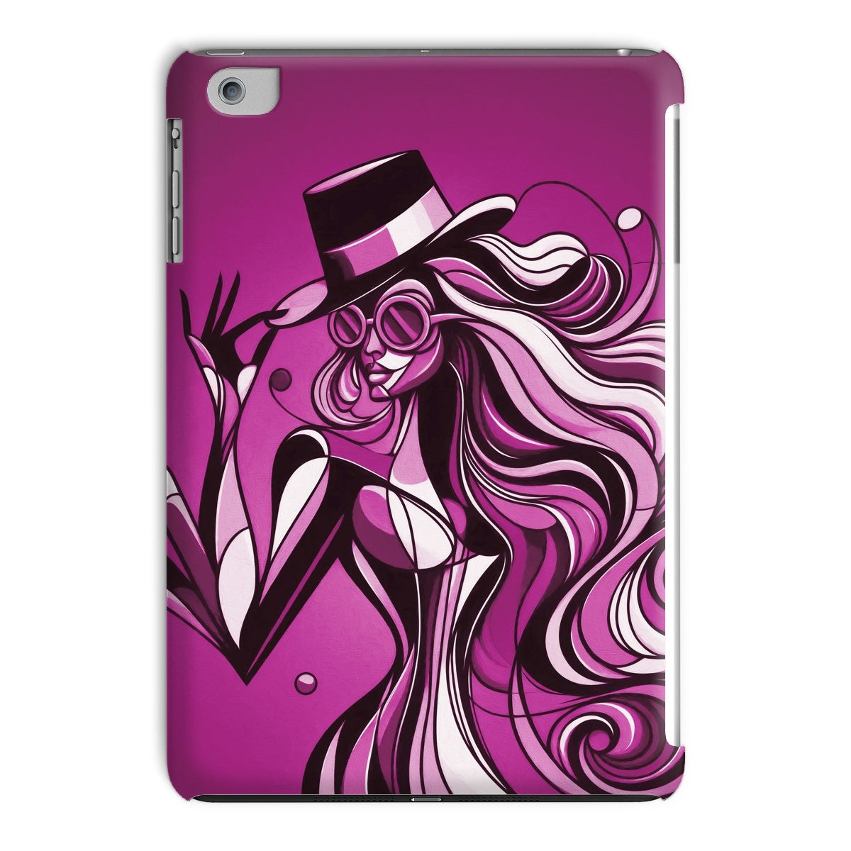 Viva La Diva: Where Amethyst Dreams Dance in a Symphony of Purples Tablet Cases