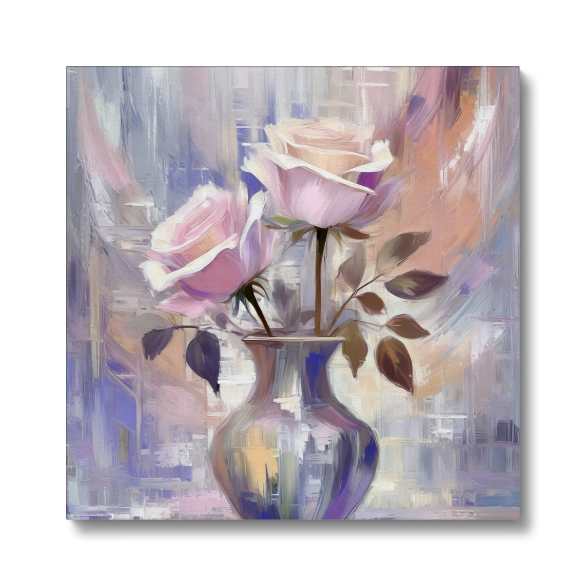 Abstract Blooms #06 Eco Canvas