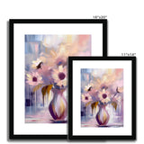 Abstract Blooms #09 Framed & Mounted Print