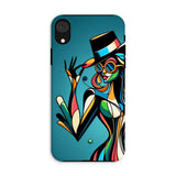 Viva La Diva: Where Confidence Meets Abstract Whirl Tough Phone Case