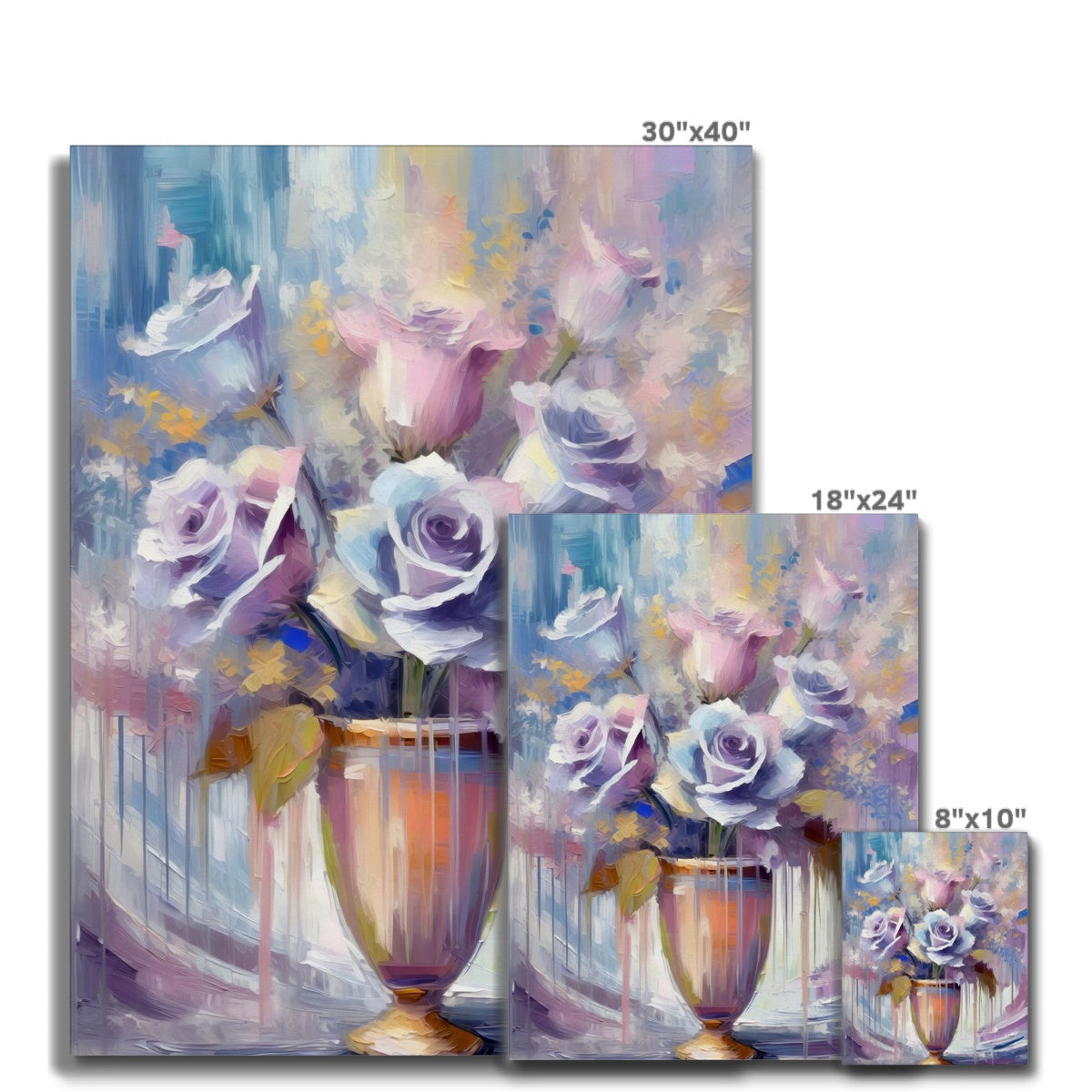 Abstract Blooms #17 Canvas