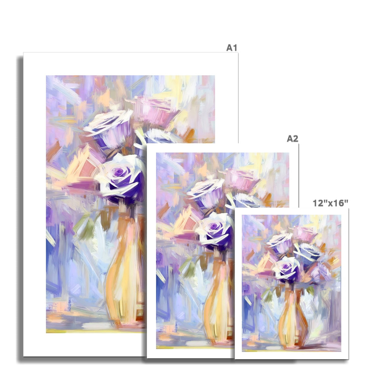 Abstract Blooms #22 Wall Art Poster