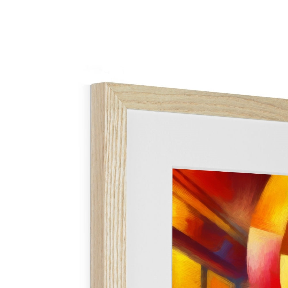 Spiral Staircase Framed & Mounted Print