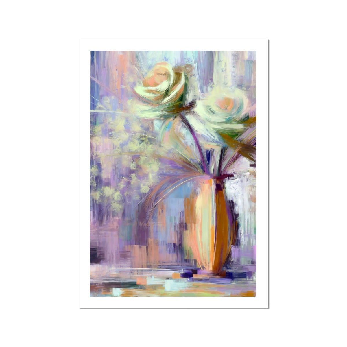 Abstract Blooms #21 Wall Art Poster