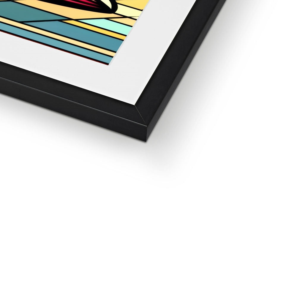 Iconic Heel Framed & Mounted Print