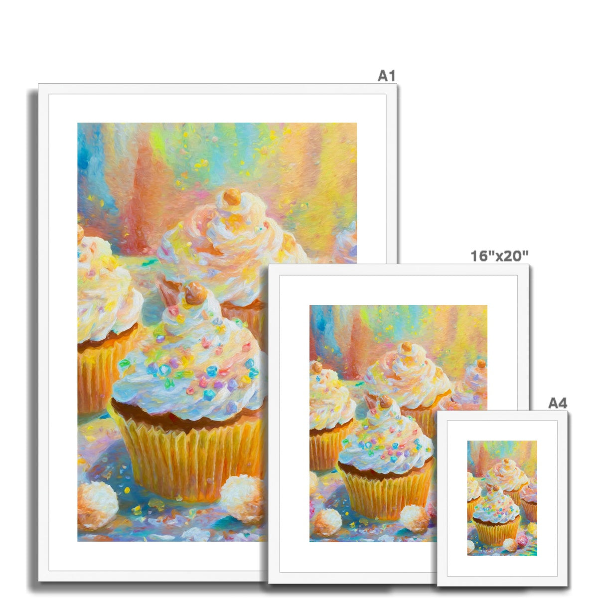 Sprinkles of Sweetnes Framed & Mounted Print