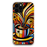 Caffeinated Cityscape Eco Phone Case