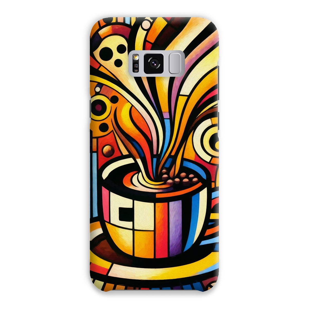 Caffeinated Cityscape Snap Phone Case
