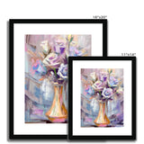 Abstract Blooms #23 Framed & Mounted Print