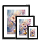 Abstract Blooms #04 Framed & Mounted Print