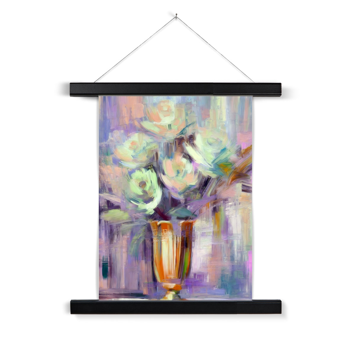 Abstract Blooms #20 Fine Art Print with Hanger
