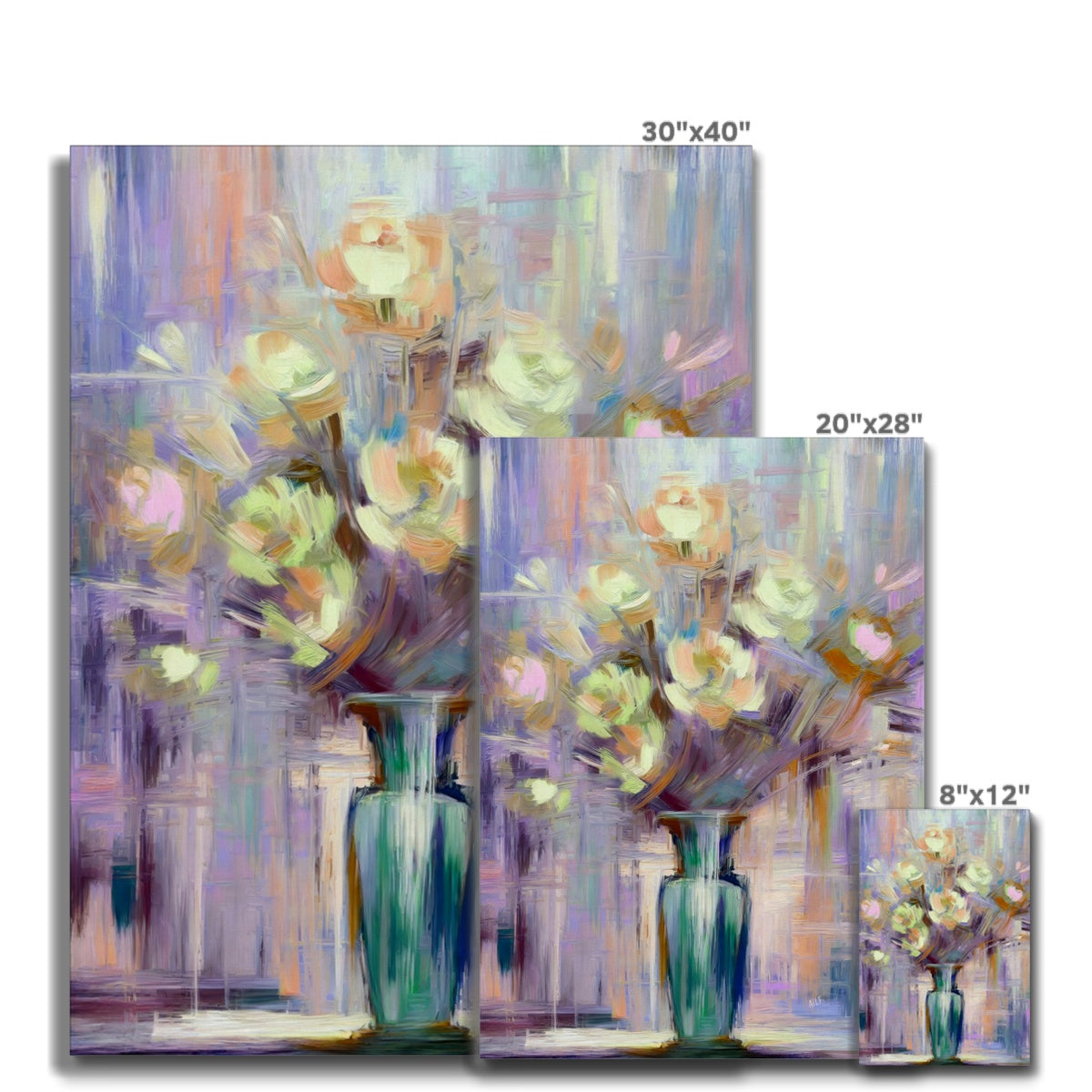 Abstract Blooms #19 Canvas