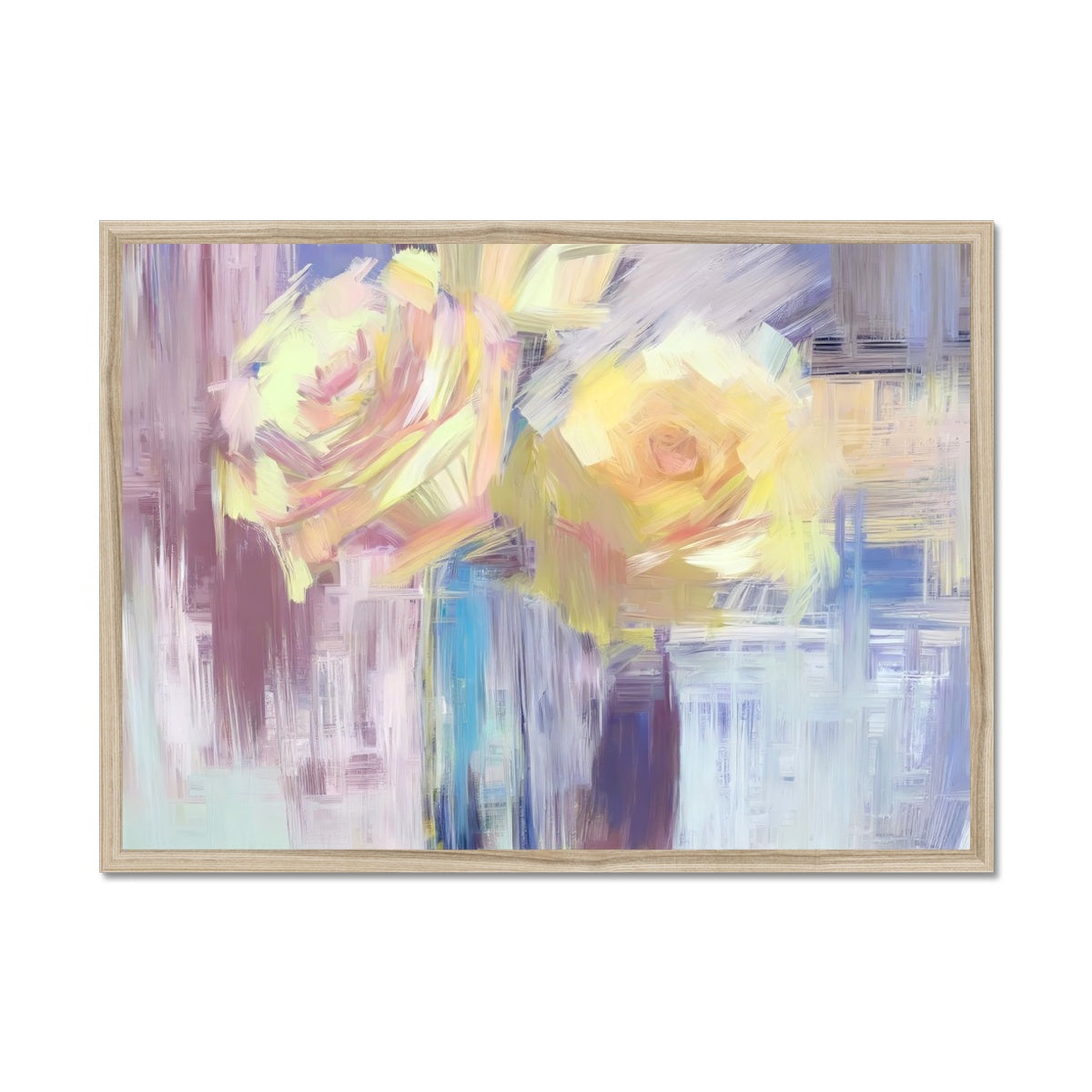 Abstract Blooms #31 Framed Print