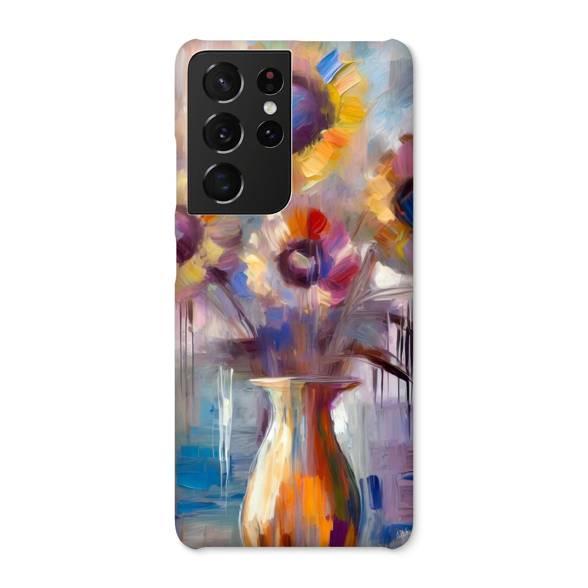 Abstract Blooms #01 Snap Phone Case