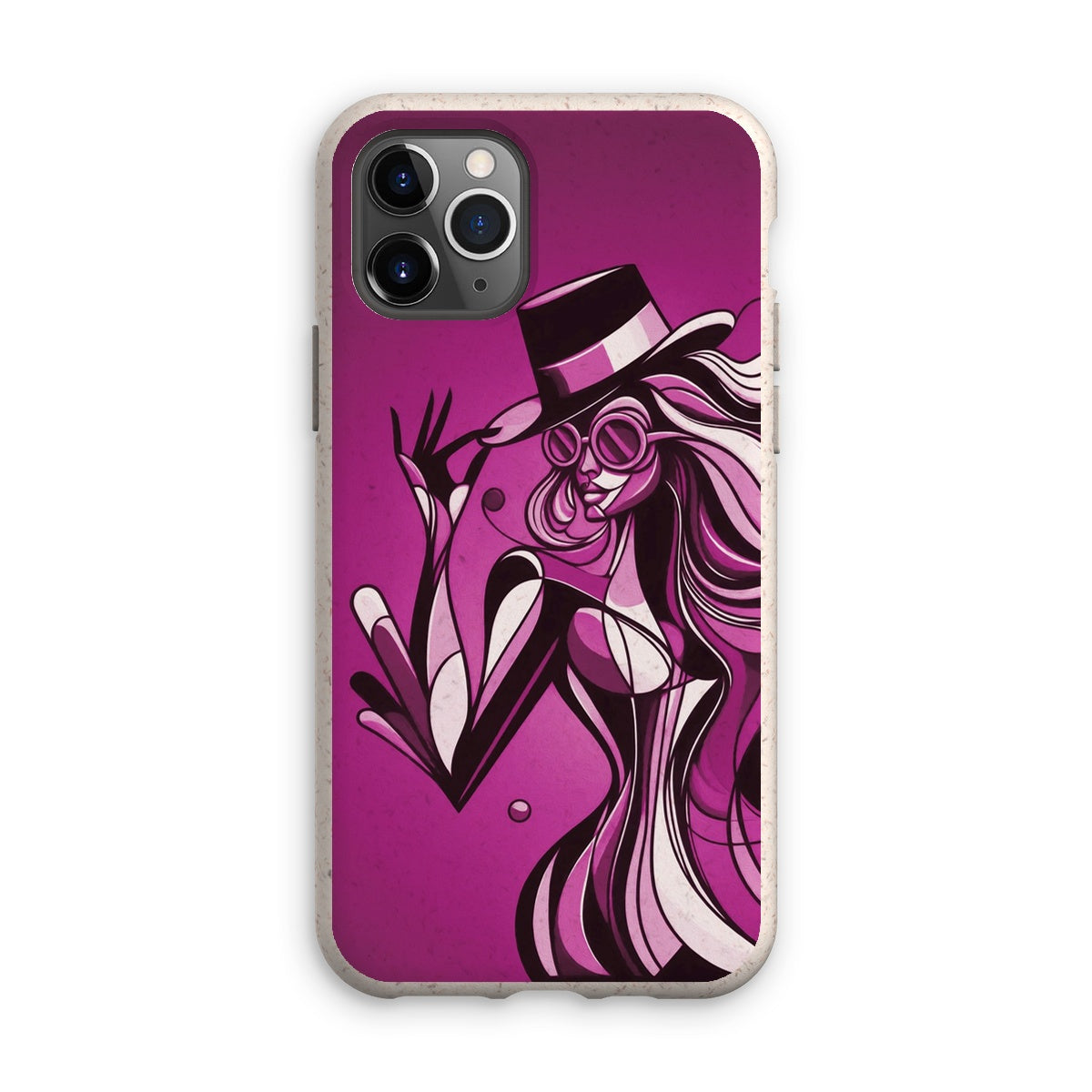 Viva La Diva: Where Amethyst Dreams Dance in a Symphony of Purples Eco Phone Case