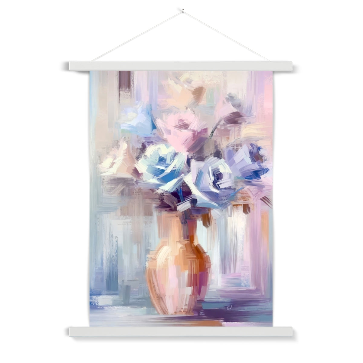 Abstract Blooms #18 Fine Art Print with Hanger