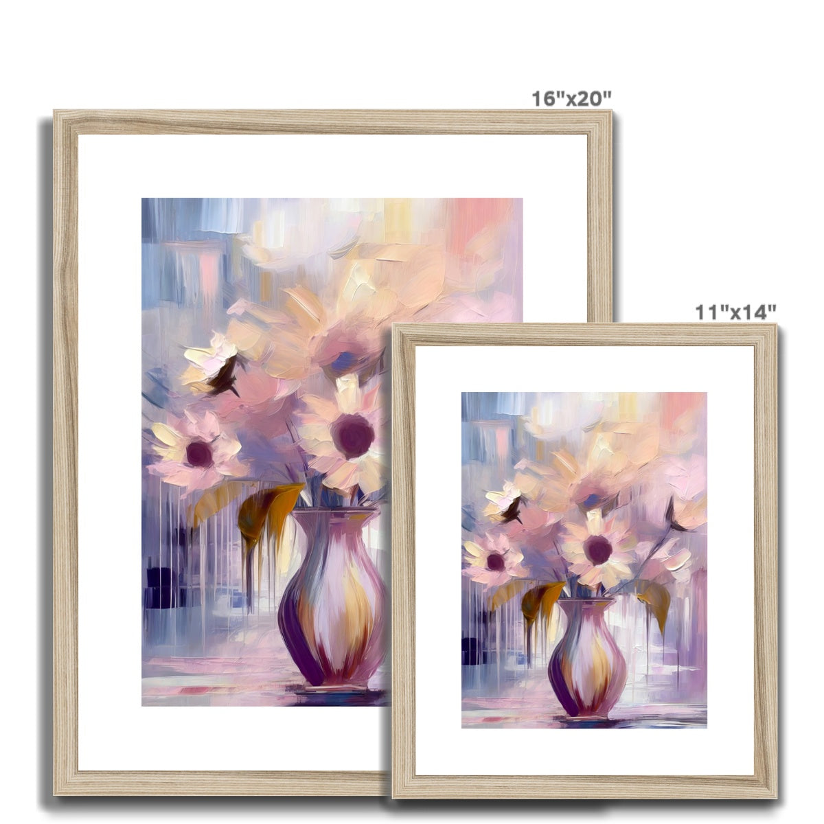 Abstract Blooms #09 Framed & Mounted Print