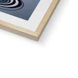 Viva La Diva: Where Shadows Dance in Shades of Silver Framed & Mounted Print