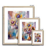 Abstract Blooms #01 Framed & Mounted Print
