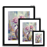 Abstract Blooms #08 Framed & Mounted Print