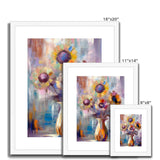 Abstract Blooms #01 Framed & Mounted Print