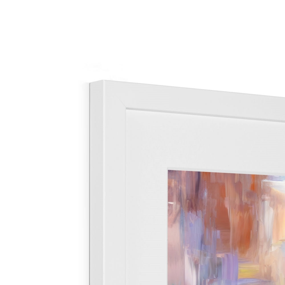 Abstract Blooms #01 Framed & Mounted Print