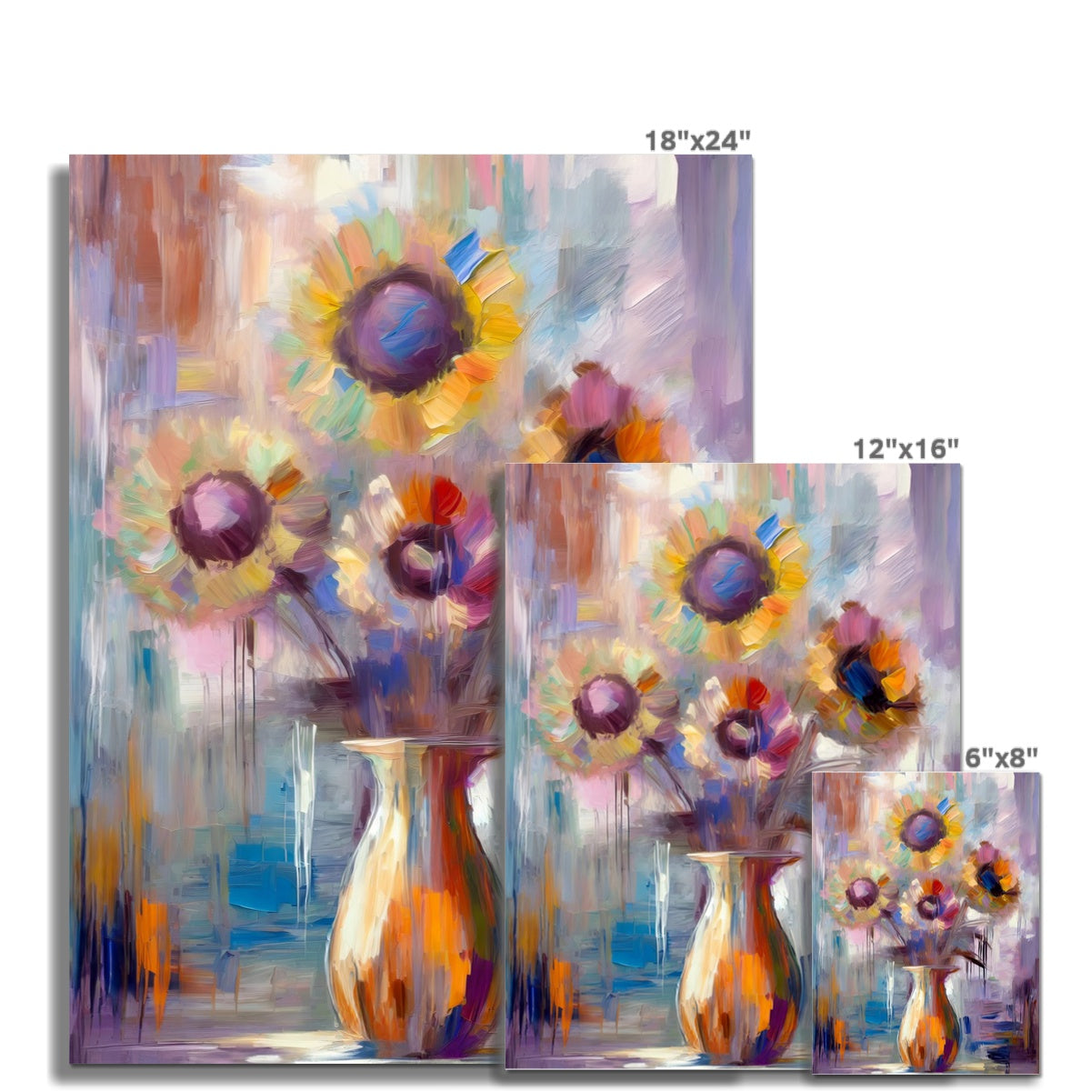 Abstract Blooms #01 Fine Art Print
