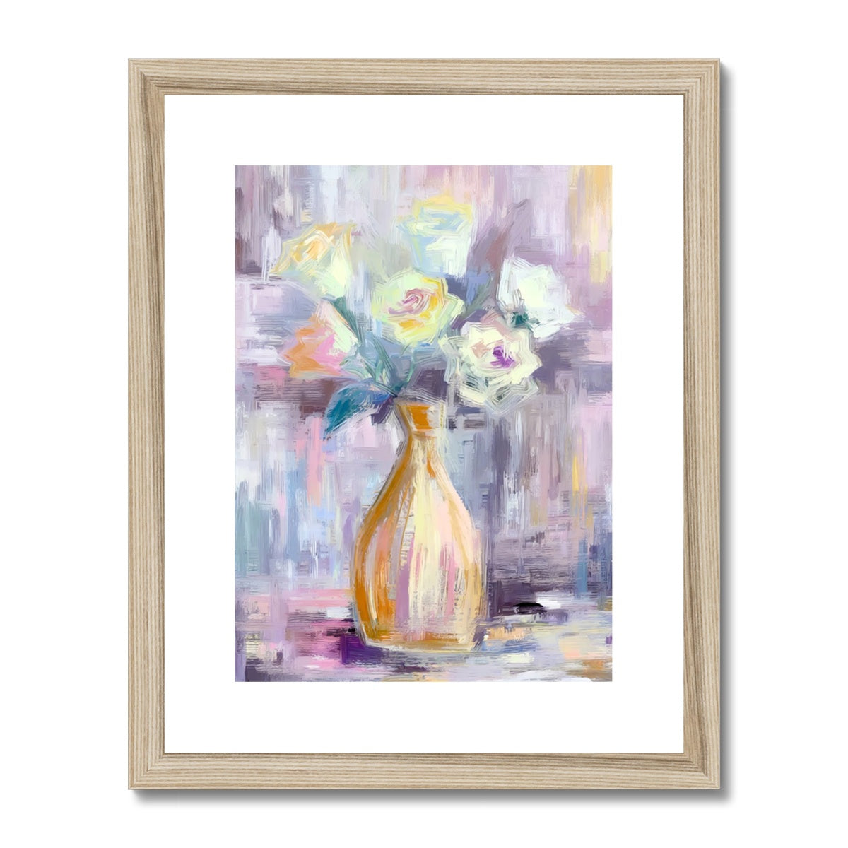 Abstract Blooms #26 Framed & Mounted Print
