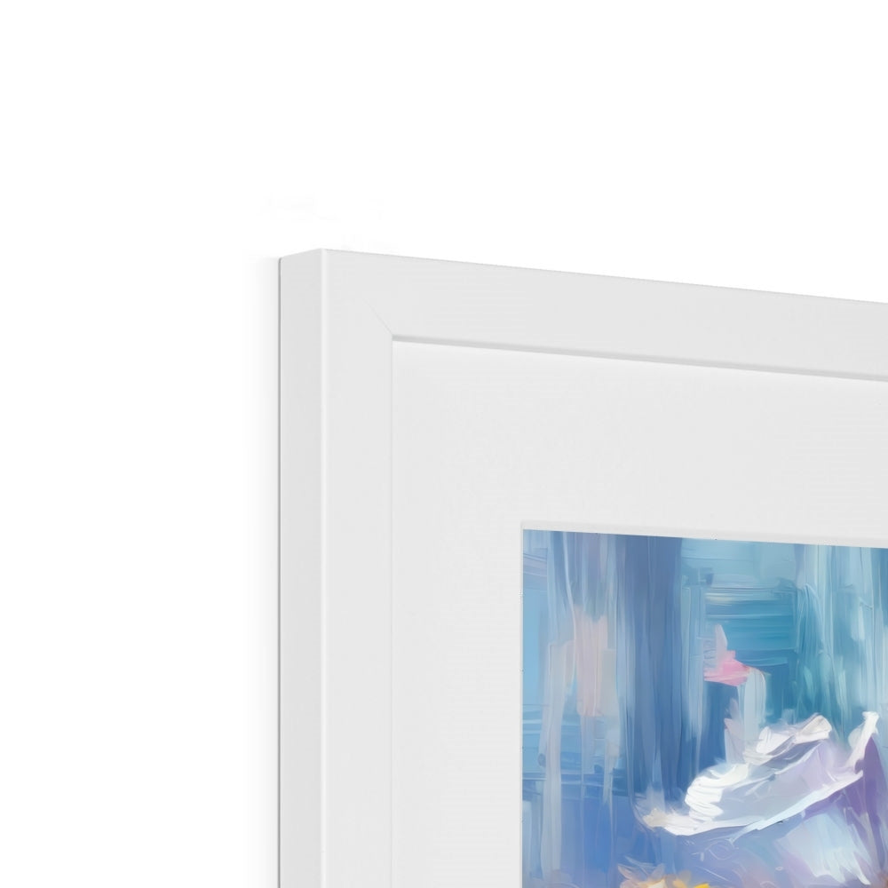 Abstract Blooms #17 Framed & Mounted Print