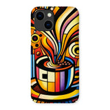 Caffeinated Cityscape Snap Phone Case