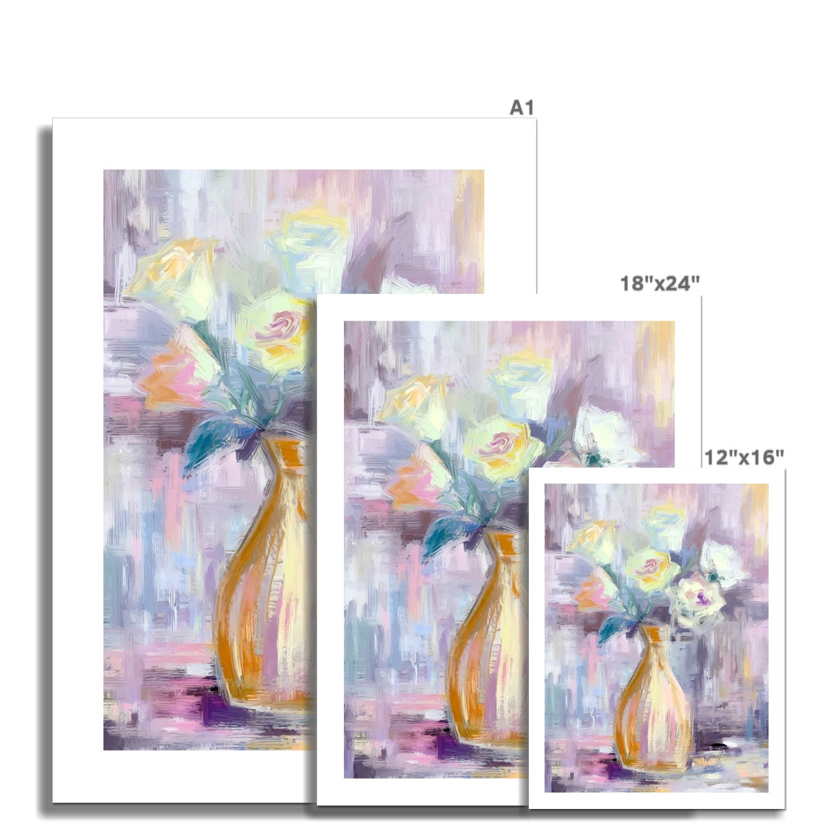 Abstract Blooms #26 Wall Art Poster