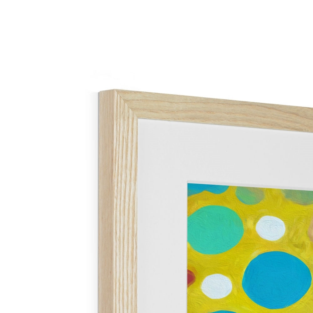 Whimsical Cupcake Delight Framed & Mounted Print