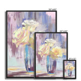 Abstract Blooms #31 Framed Canvas
