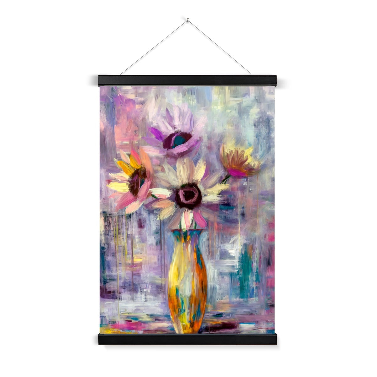 Abstract Blooms #05 Fine Art Print with Hanger