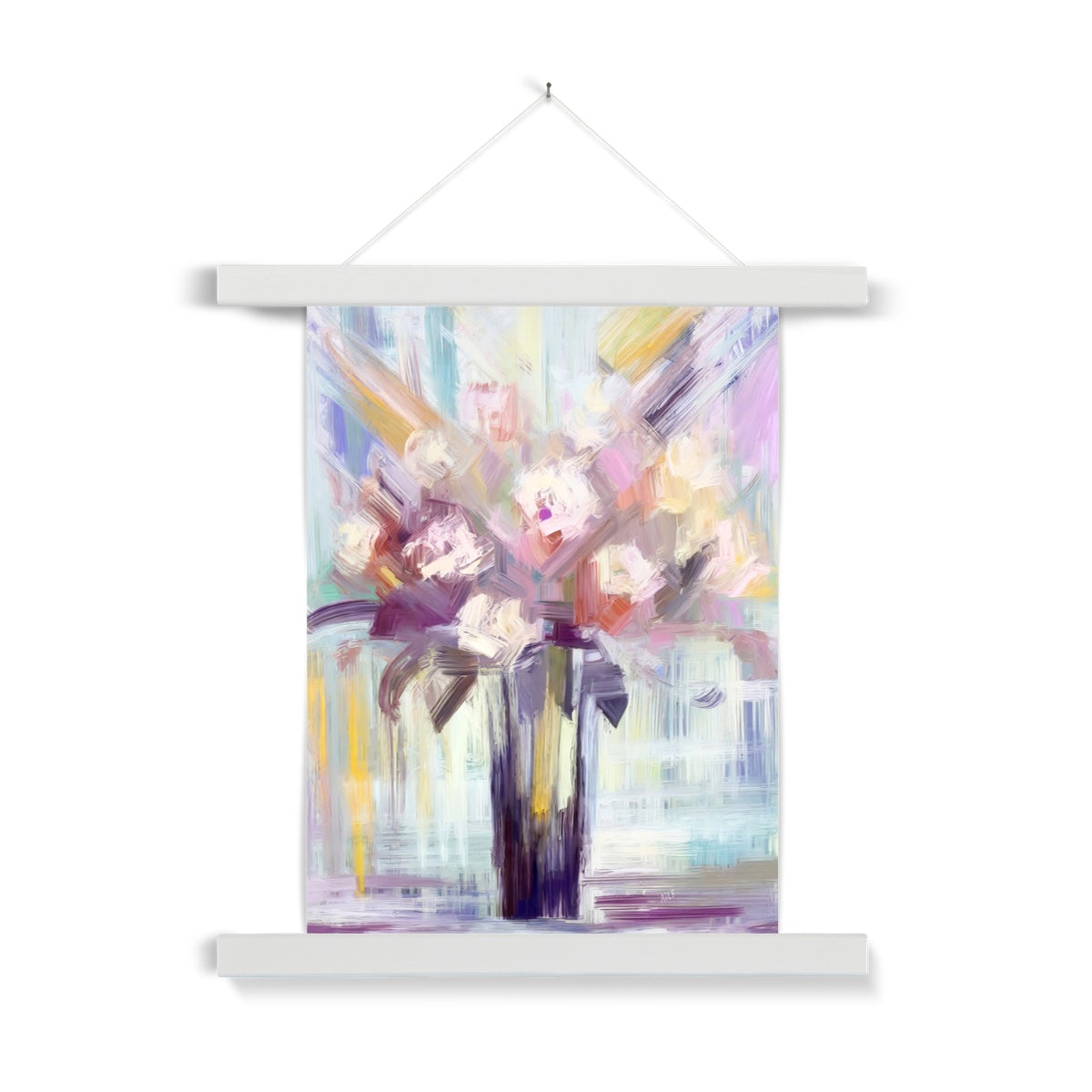 Abstract Blooms #28 Fine Art Print with Hanger