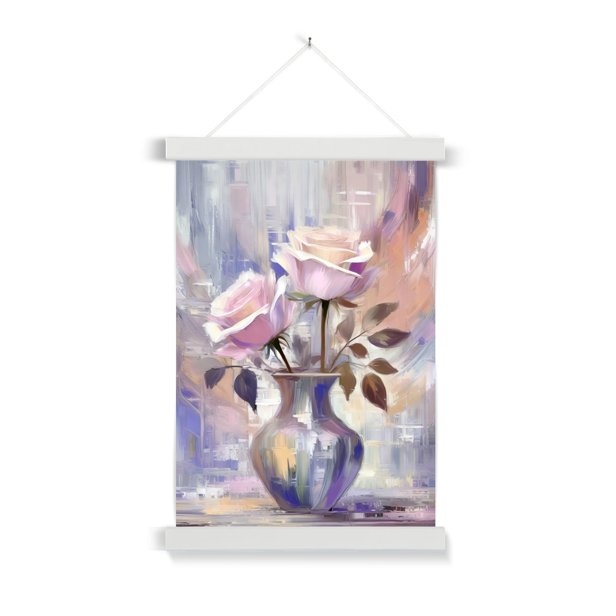 Abstract Blooms #06 Fine Art Print with Hanger