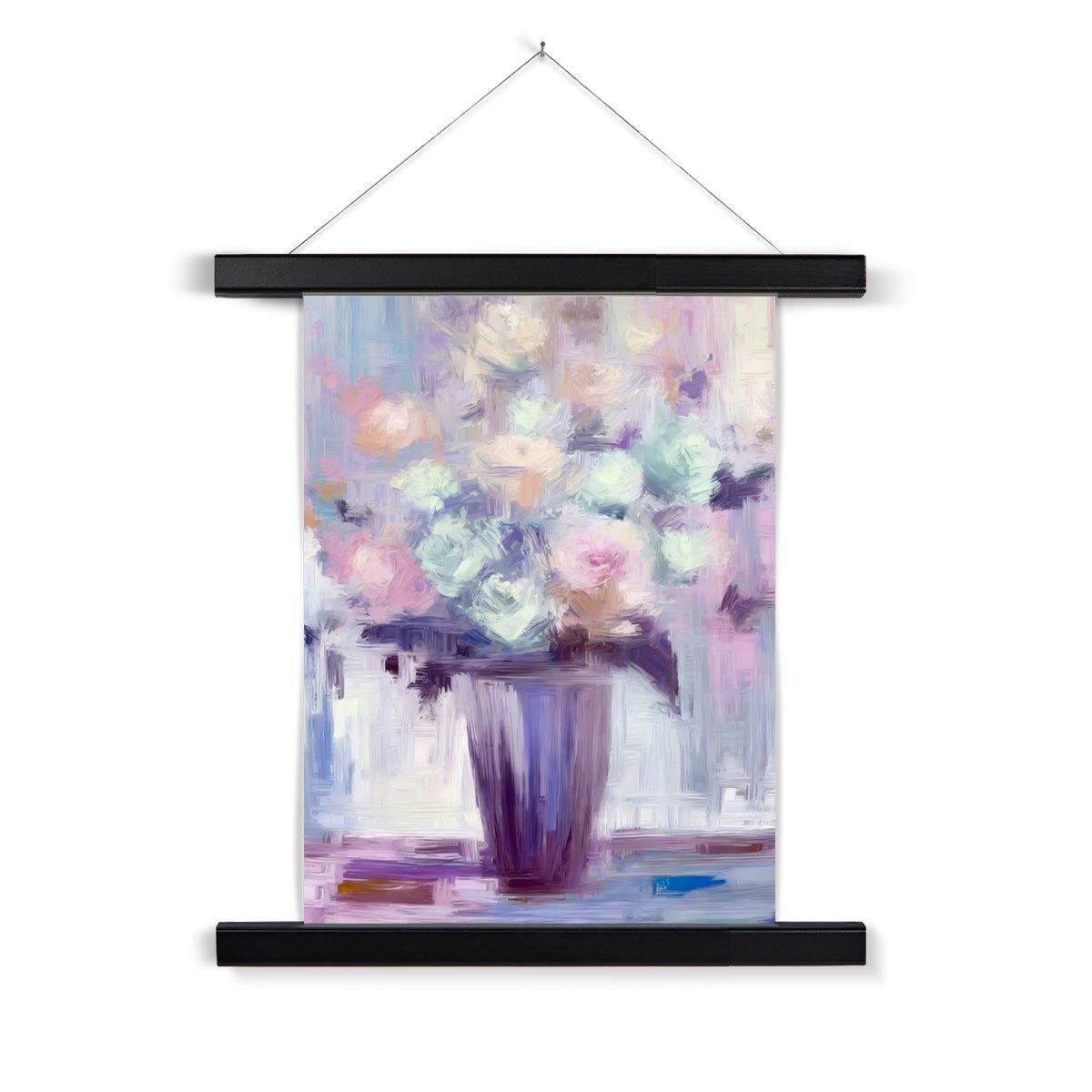 Abstract Blooms #11 Fine Art Print with Hanger