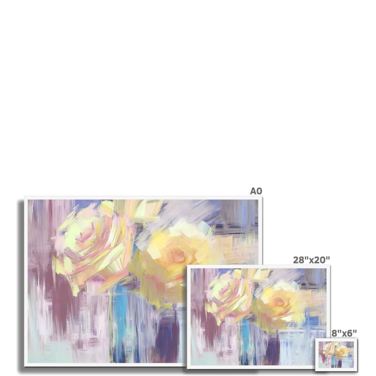 Abstract Blooms #31 Framed Print